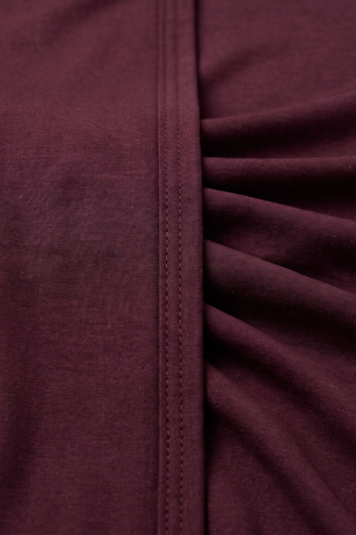 Deep berry cotton jersey hijab, 190 x 80cm, from the Al Emira Silora range