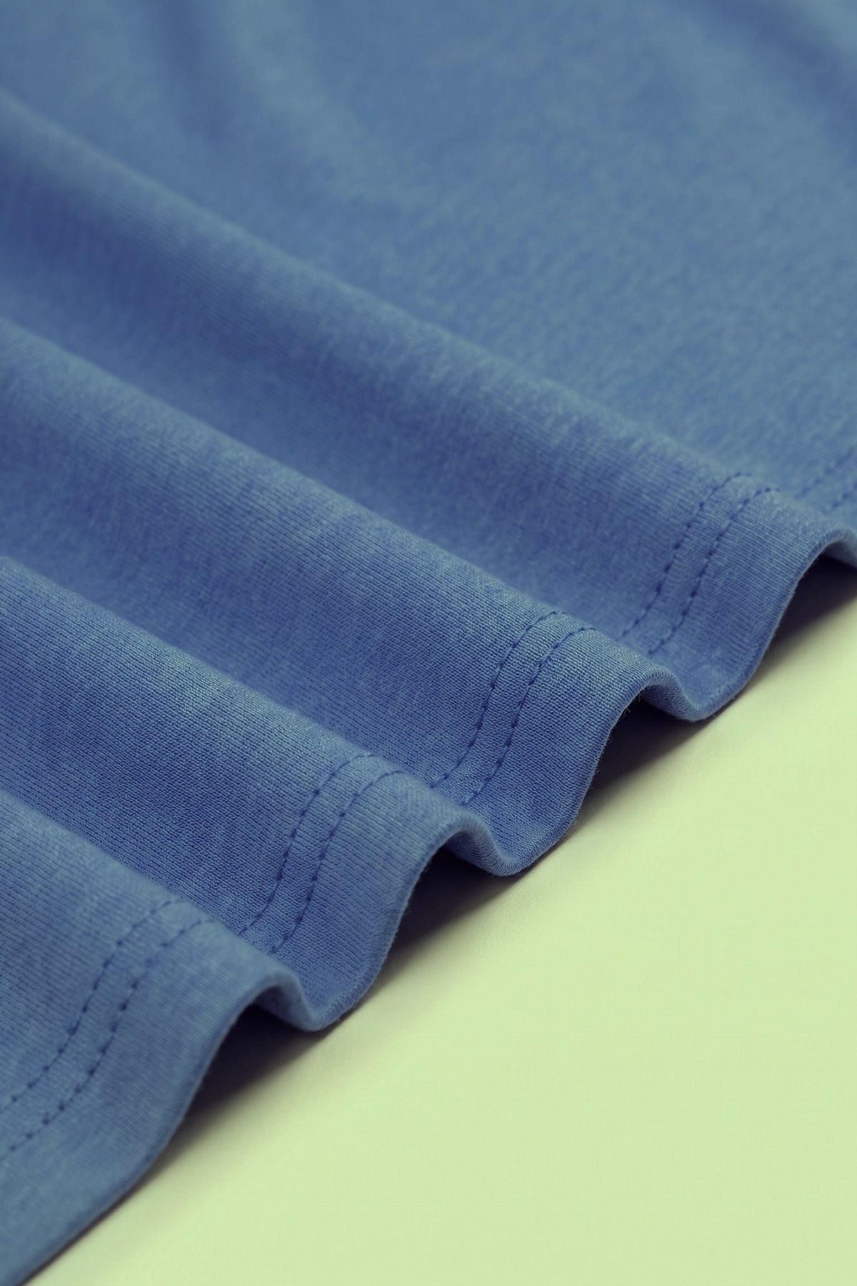 Cornflower blue cotton jersey hijab, 190 x 80cm, from the Al Emira Silora range