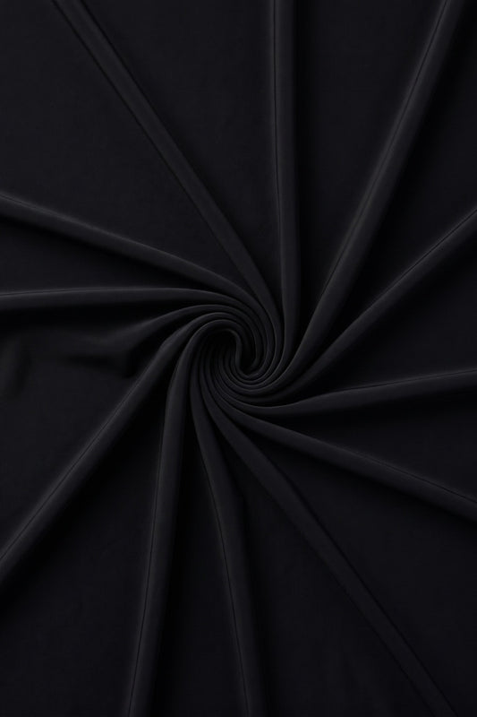 Onyx Plain Edition liquid jersey hijab in a jersey, cotton and silk blend