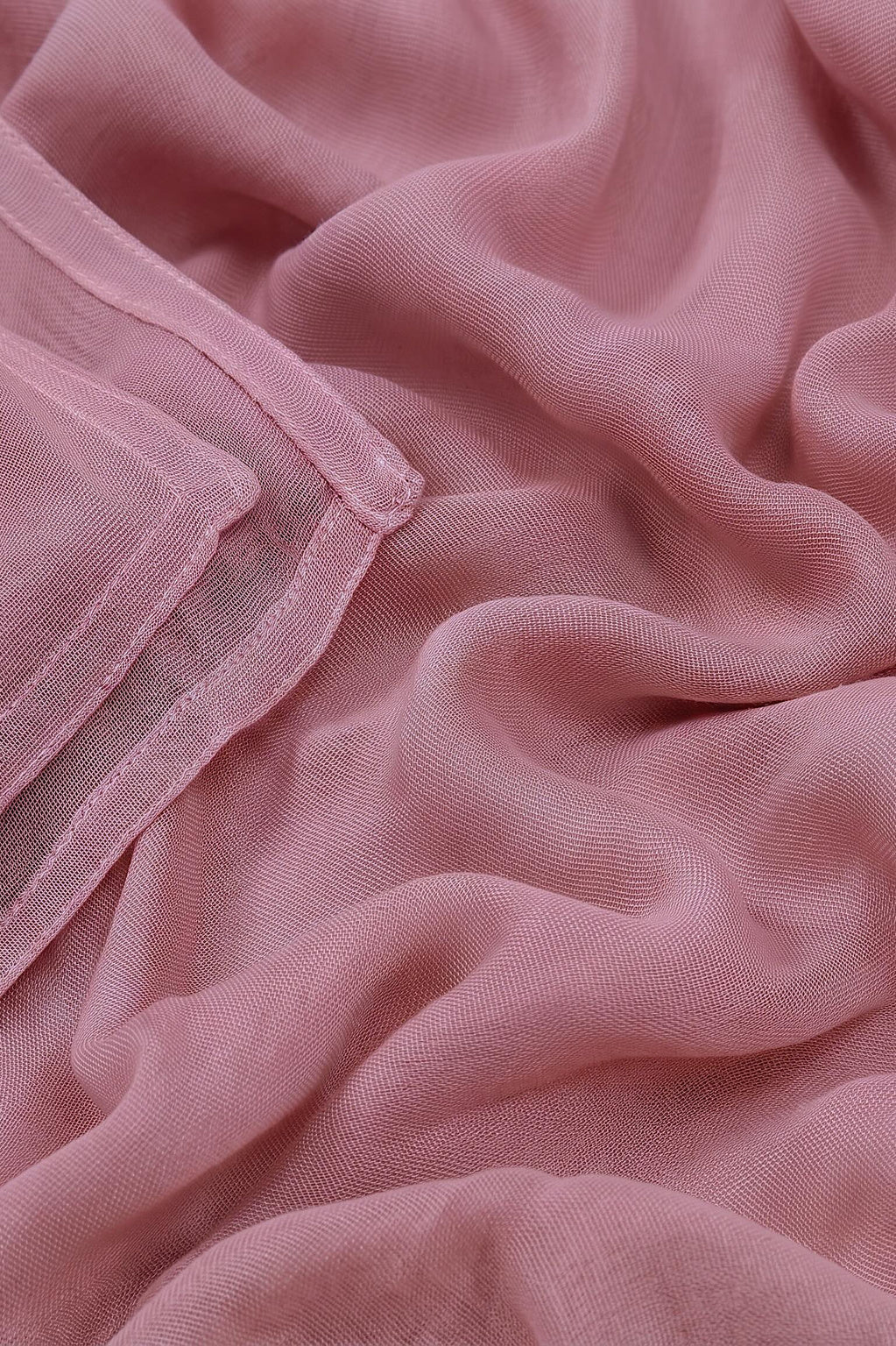 Dusty rose pink 100% modal hijab, 180 x 70cm, from the Al Emira Double Stitch range