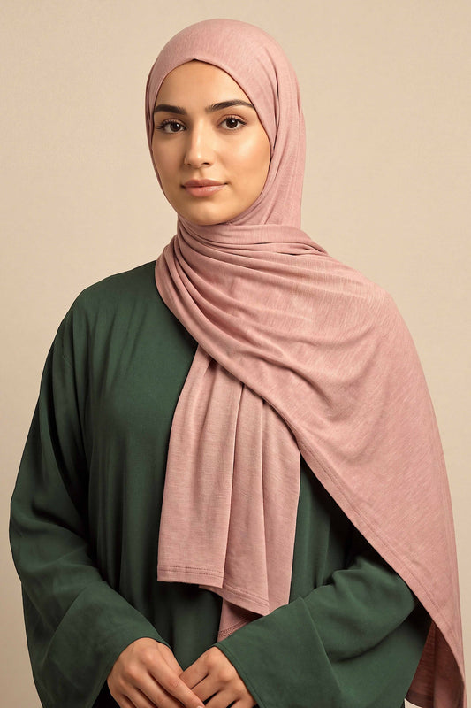 Petal Silora cotton jersey hijab by Al Emira