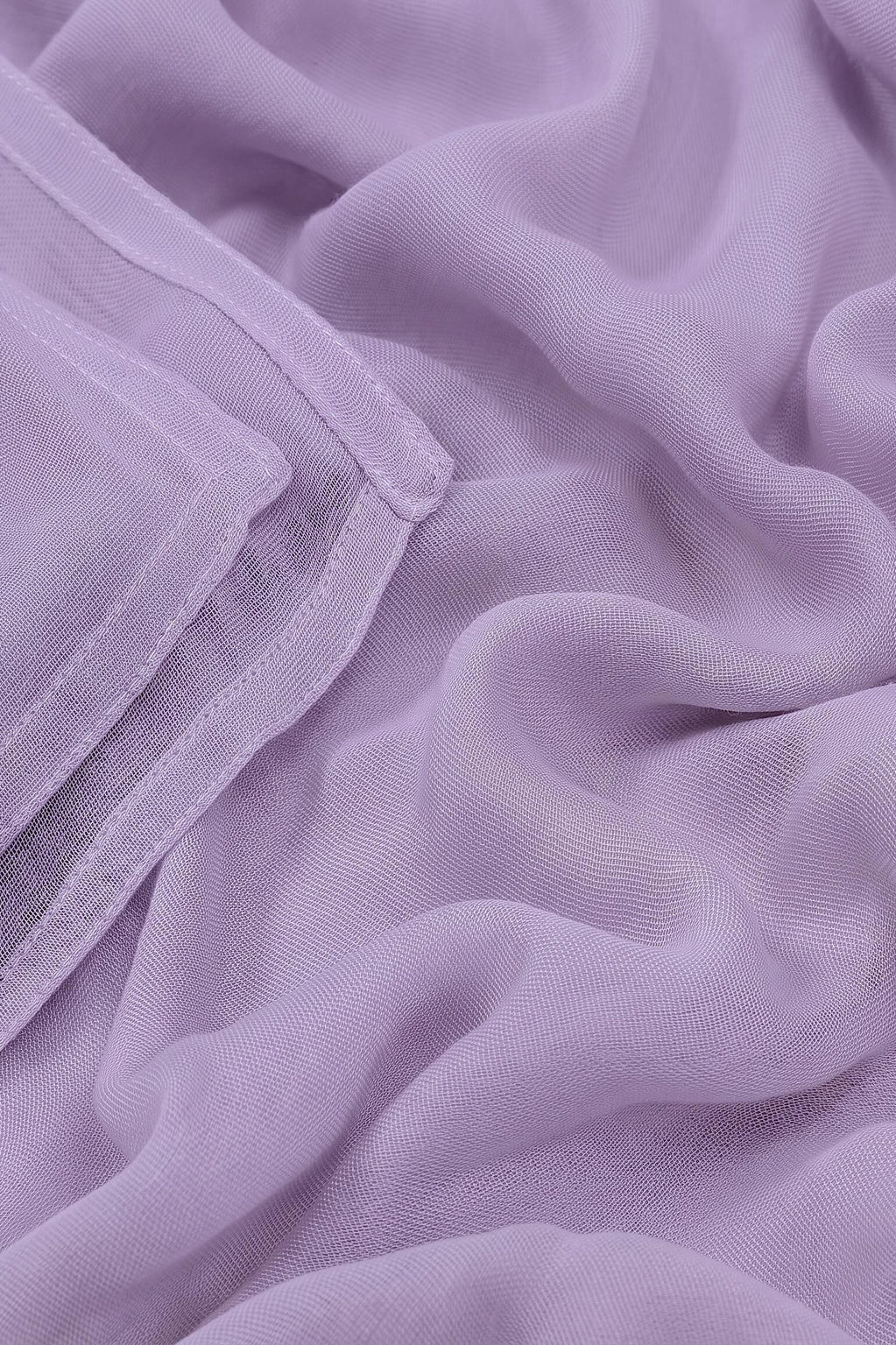 Soft lavender 100% modal hijab, 180 x 70cm, from the Al Emira Double Stitch range
