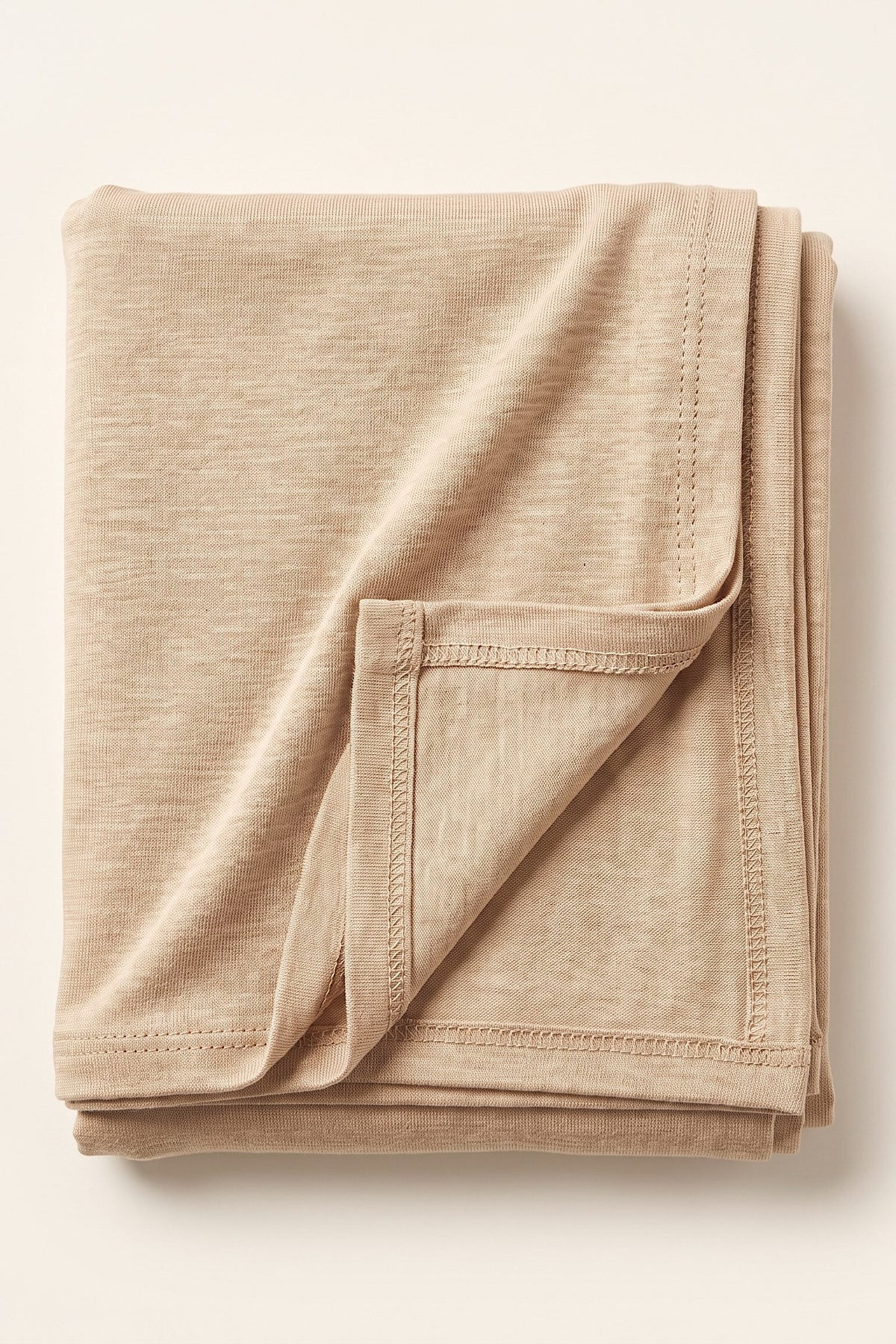 Light coffee cotton jersey hijab, 190 x 80cm, from the Al Emira Silora range
