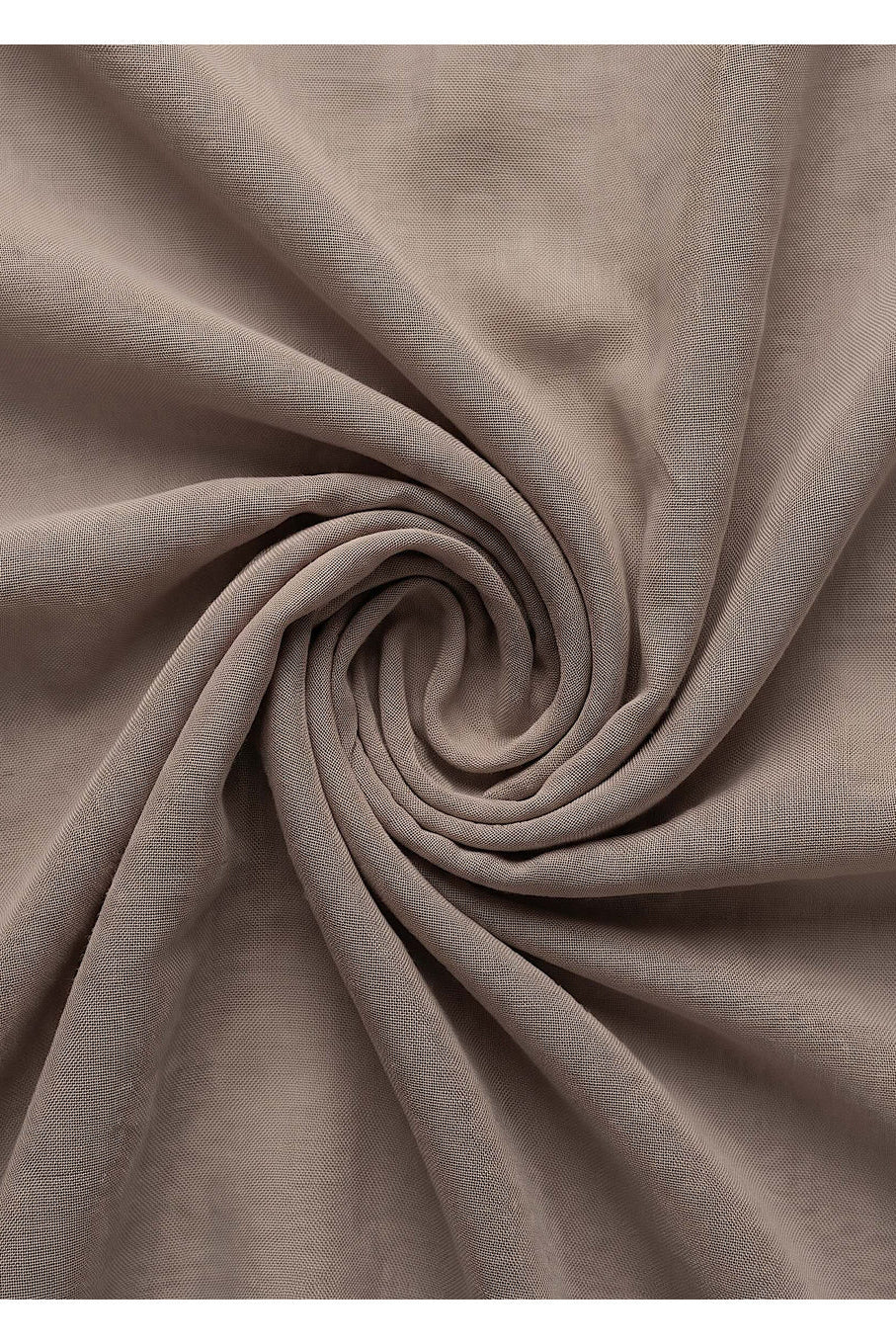 Warm beige-grey stretch modal hijab, 185 x 70cm, from the Al Emira Single Stitch range