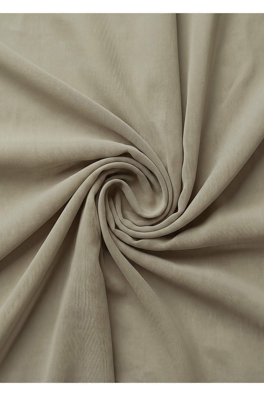 Warm stone grey stretch modal hijab, 185 x 70cm, from the Al Emira Single Stitch range