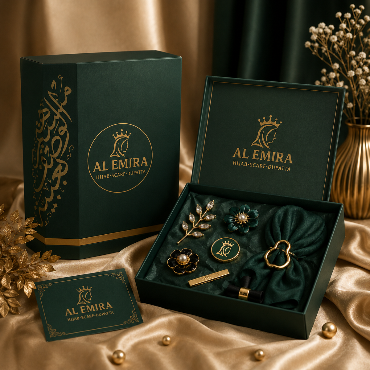 Al Emira hijab accessories collection