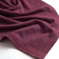 Dark wine red cotton jersey hijab, 190 x 80cm, from the Al Emira Silora range
