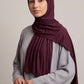 Mulberry Silora cotton jersey hijab by Al Emira