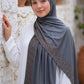 Periwinkle Cascade liquid jersey hijab by Al Emira