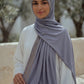 Al Emira Periwinkle liquid jersey hijab for everyday wear