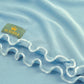 Sky blue Satin Ripple jersey hijab, 180 x 80cm