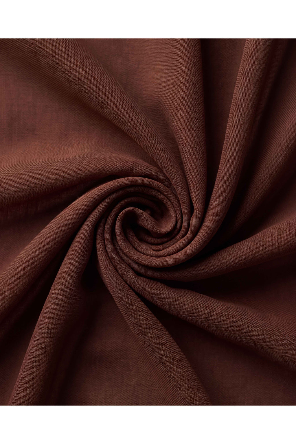 Chocolate brown stretch modal hijab, 185 x 70cm, from the Al Emira Single Stitch range
