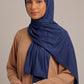 Midnight Silora cotton jersey hijab by Al Emira