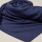 Dark navy cotton jersey hijab, 190 x 80cm, from the Al Emira Silora range