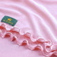 Pale pink Satin Ripple jersey hijab, 180 x 80cm