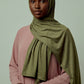 Moss Silora cotton jersey hijab by Al Emira