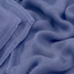 Muted indigo blue 100% modal hijab, 180 x 70cm, from the Al Emira Double Stitch range