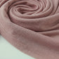 Purple-grey cotton jersey hijab, 190 x 80cm, from the Al Emira Silora range