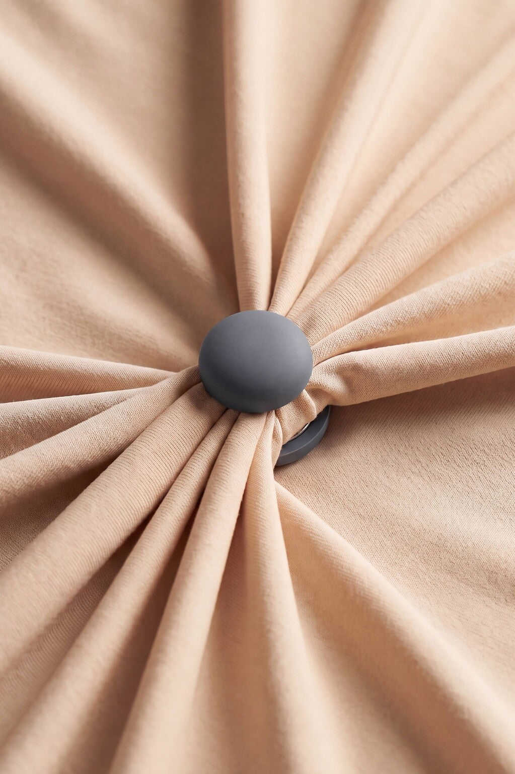 Charcoal grey hijab magnets, alternate view