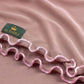 Blush pink Satin Ripple jersey hijab, 180 x 80cm