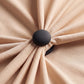 Matt black hijab magnets, alternate view