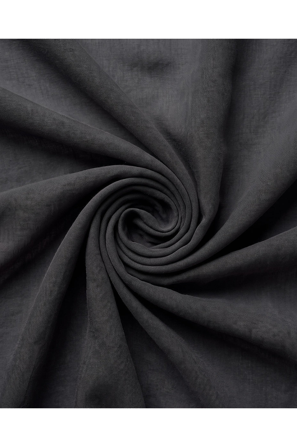 Charcoal grey stretch modal hijab, 185 x 70cm, from the Al Emira Single Stitch range