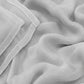 Light silvery grey 100% modal hijab, 180 x 70cm, from the Al Emira Double Stitch range