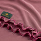 Dusky pink Satin Ripple jersey hijab, 180 x 80cm