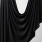 Onyx plain jersey hijab, 180 x 75cm
