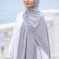Cloud Rainfall liquid jersey hijab, view 5