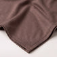 Deep grey-brown cotton jersey hijab, 190 x 80cm, from the Al Emira Silora range
