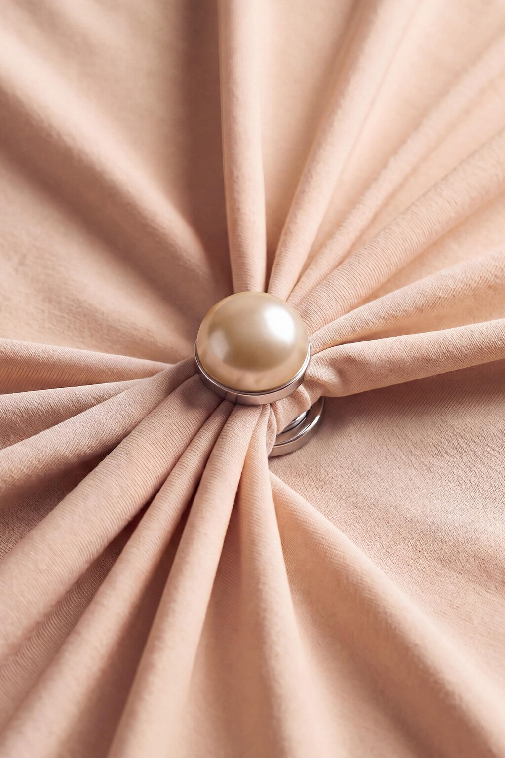 Gold hijab magnets, alternate view