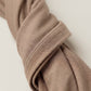 Grey-brown cotton jersey hijab, 190 x 80cm, from the Al Emira Silora range
