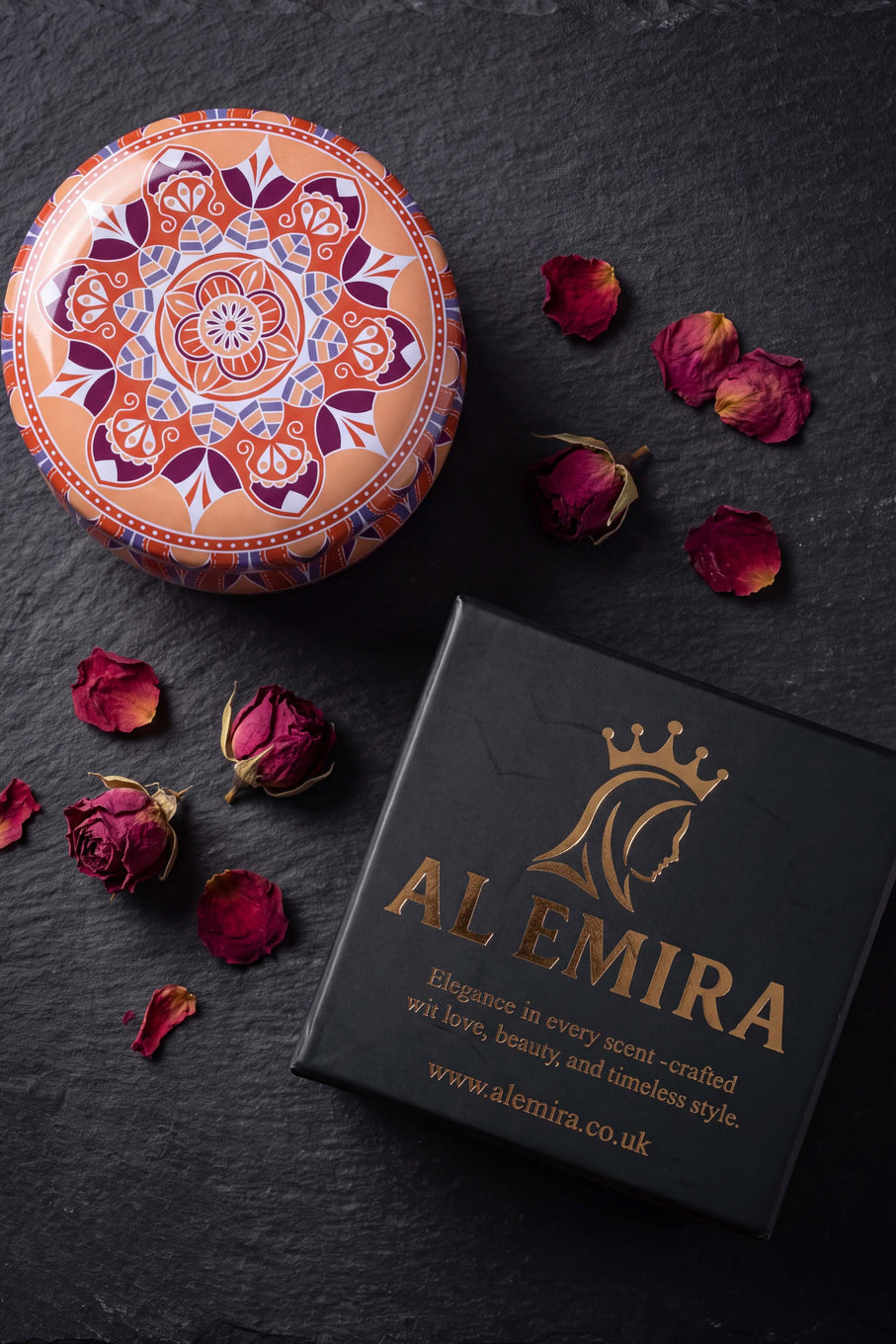 Al Emira single candle, view 2