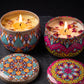 Al Emira candle set, pack of two candles