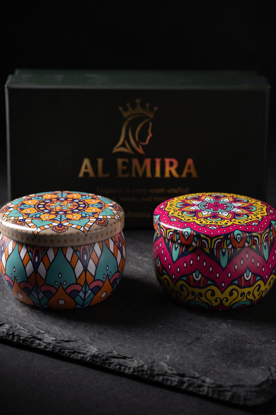 Al Emira candle set pack of two, view 4
