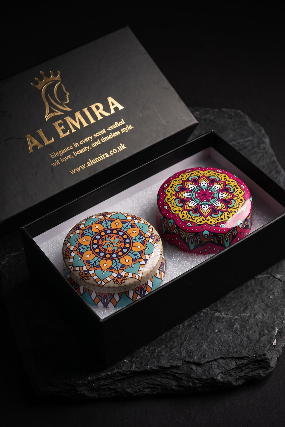 Al Emira candle set pack of two, view 2