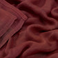 Very dark red 100% modal hijab, 180 x 70cm, from the Al Emira Double Stitch range