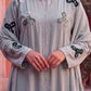 Blossom abaya in Sage, view 2