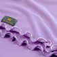 Light purple Satin Ripple jersey hijab, 180 x 80cm