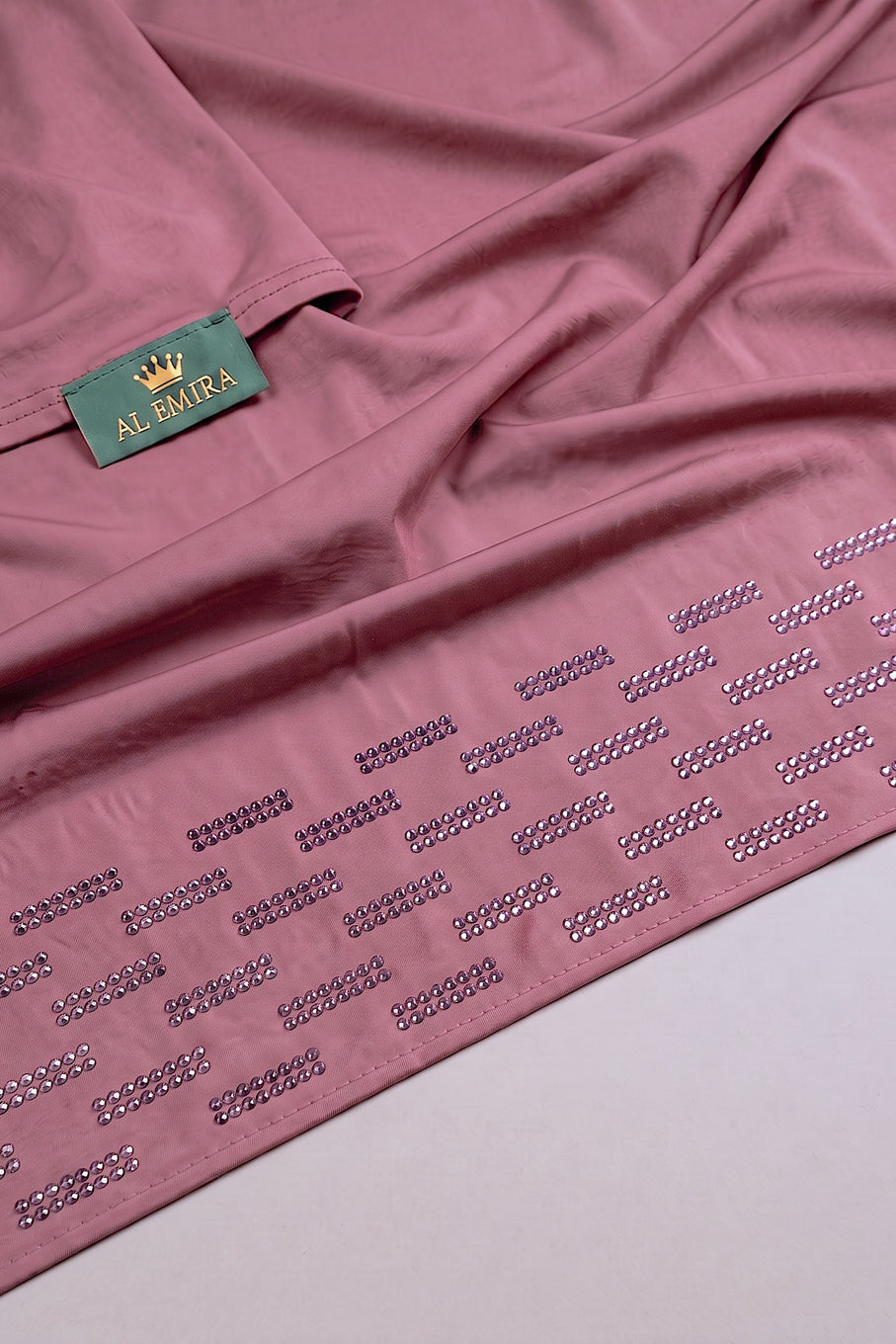Rosewood Rainfall liquid jersey hijab, view 3