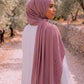 Rosewood Rainfall liquid jersey hijab, view 4