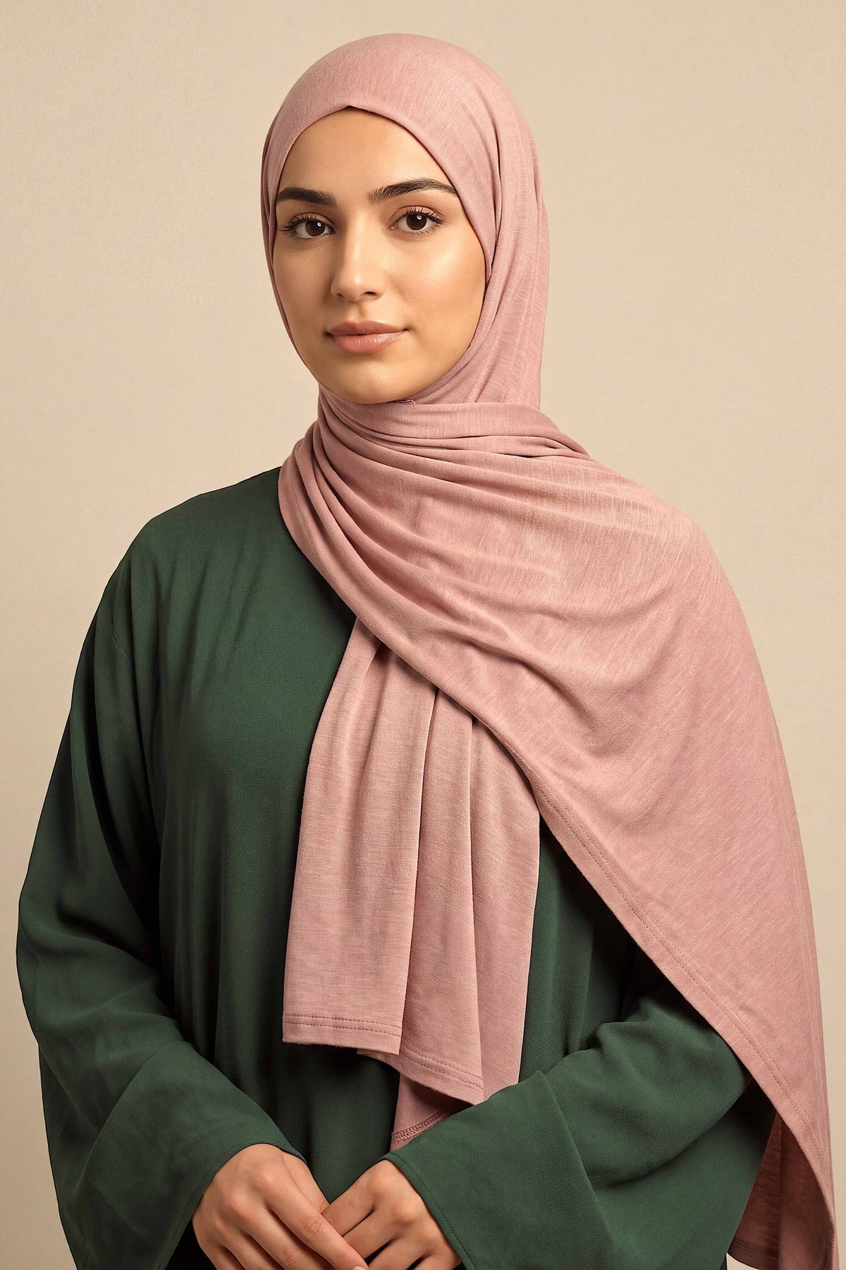 Petal Silora cotton jersey hijab by Al Emira