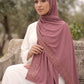 Al Emira Rosewood liquid jersey hijab for everyday wear