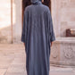 Willow abaya in Slate, view 4