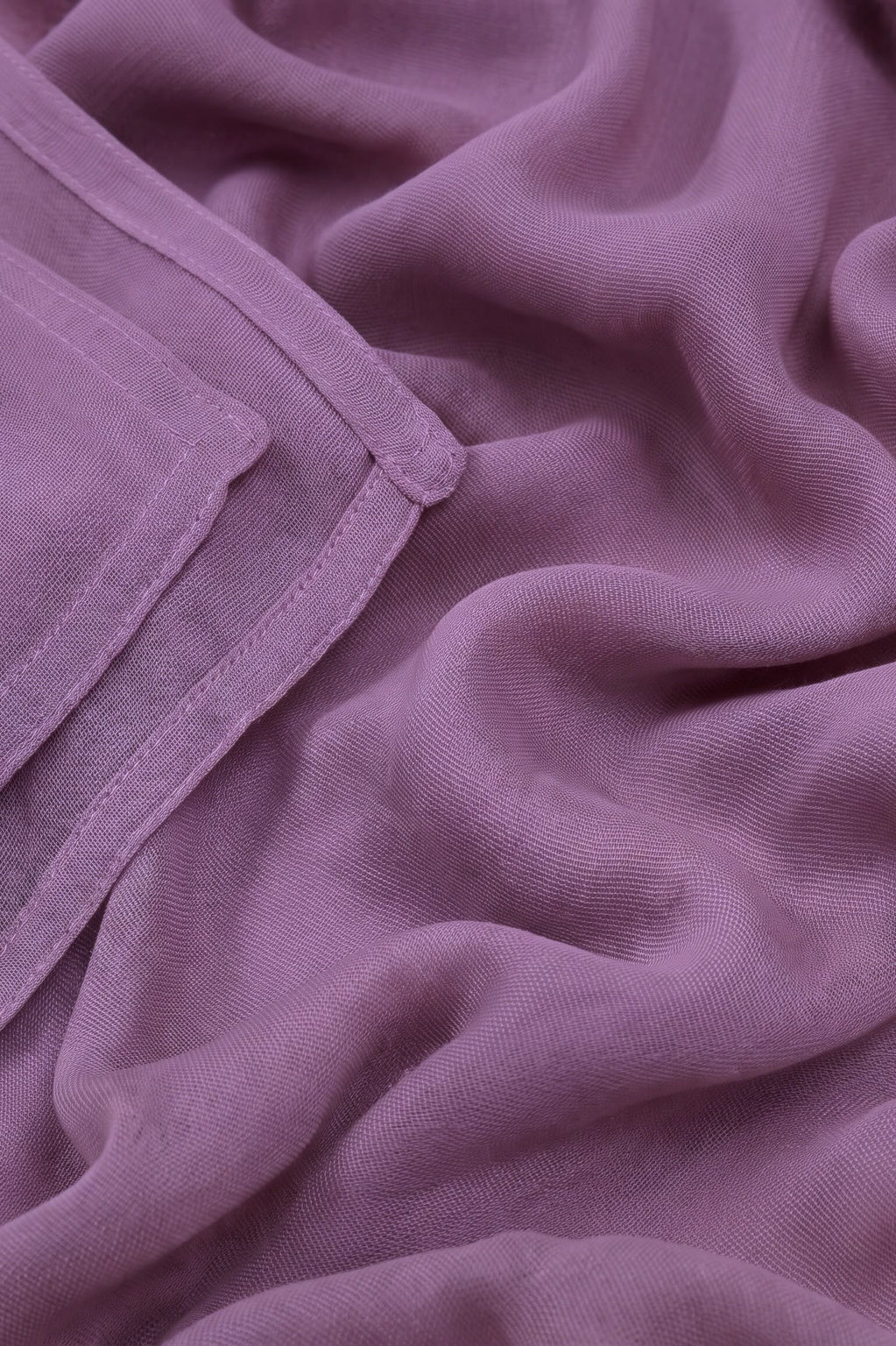Light purple 100% modal hijab, 180 x 70cm, from the Al Emira Double Stitch range