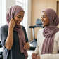 Al Emira Mauve plain hijab for everyday wear