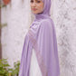 Lilac Cascade liquid jersey hijab by Al Emira