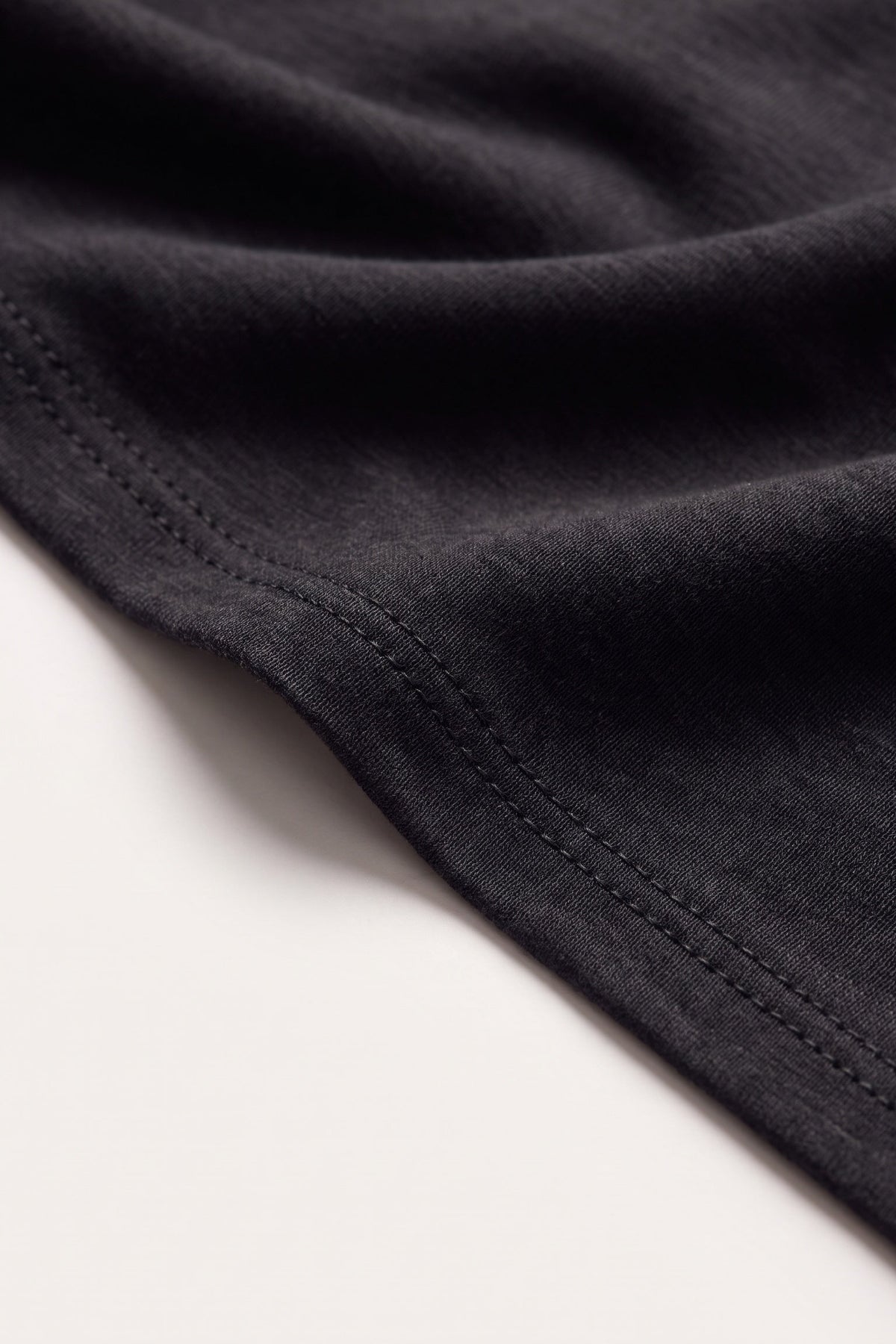 Black cotton jersey hijab, 190 x 80cm, from the Al Emira Silora range