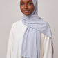 Cloud Satin Ripple liquid jersey hijab by Al Emira